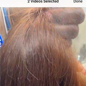 I only cut the access lace off